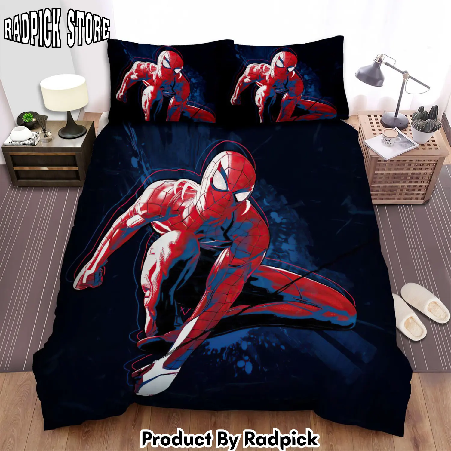 Radpick spiderman gameinspired bedding sets duvet cover spidey bed sheets rp3272085